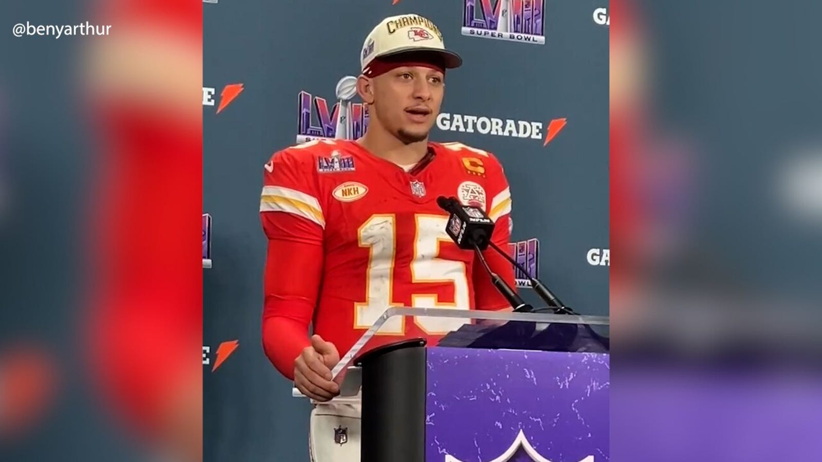 Patrick Mahomes on what makes him and Andy Reid such a great pair