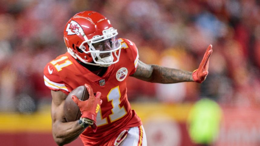 Chiefs receiver MVS hasn't lost confidence, even after drops and death threats