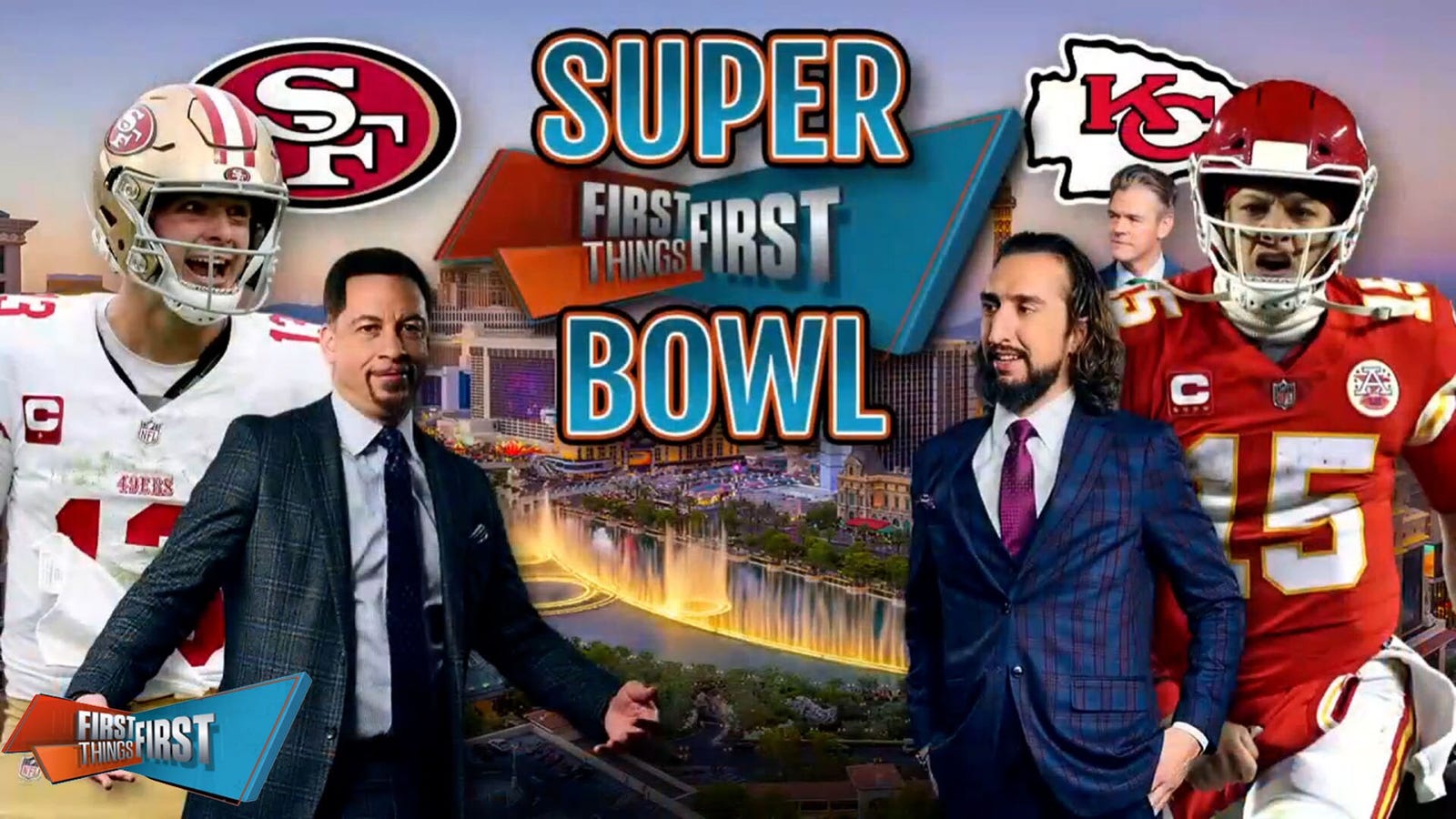 Chiefs or 49ers: who ya got in Super Bowl LVIII? | First Things First 