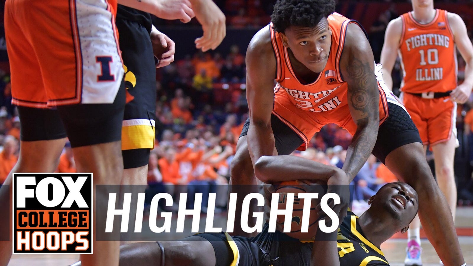 Iowa Hawkeyes vs. No. 12 Illinois Fighting Illini Highlights