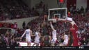 Indiana's Kel'el Ware hammers home an alley-oop dunk