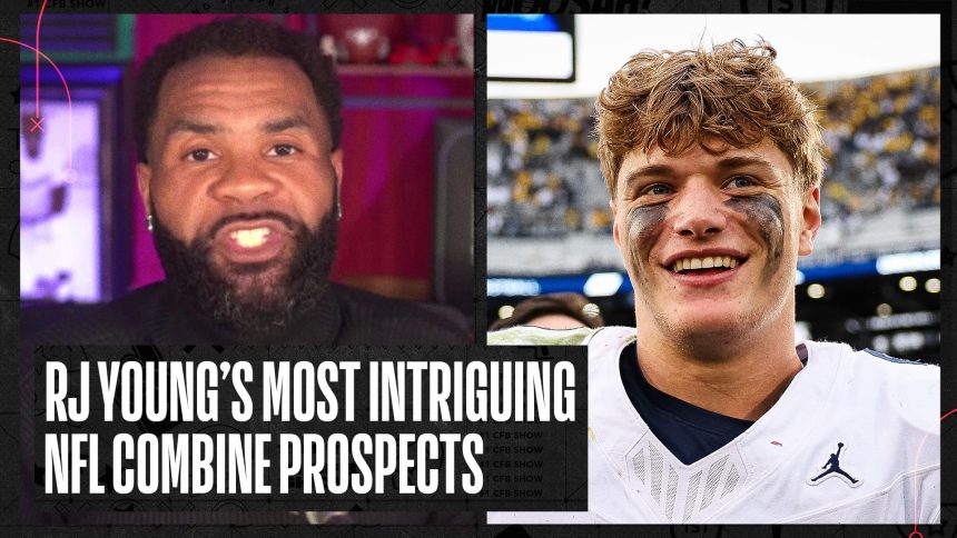 J.J. McCarthy headlines RJ Young's most intriguing NFL Combine prospects | No. 1 CFB Show