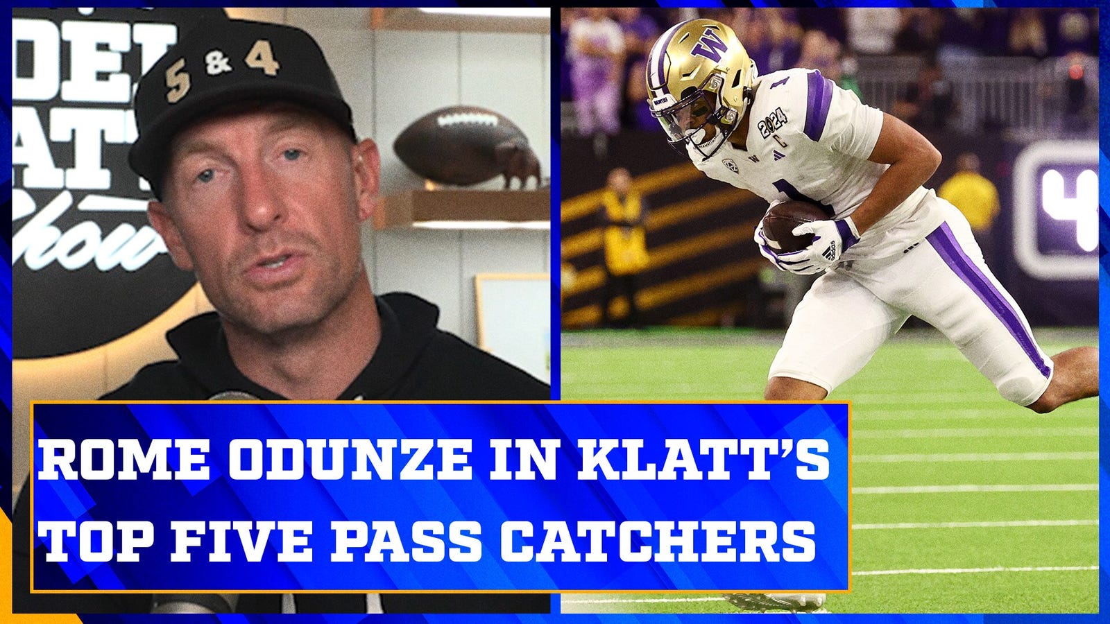 Rome Odunze, Malik Nabers in Klatt’s top pass-catchers in 2024 NFL Draft