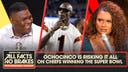 Joy Taylor & Keyshawn react to Ochocinco's WILD Super Bowl wager | All Facts No Brakes