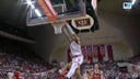 Kel'el Ware turns a huge block into a ferocious dunk to cut into Nebraska's lead over Indiana