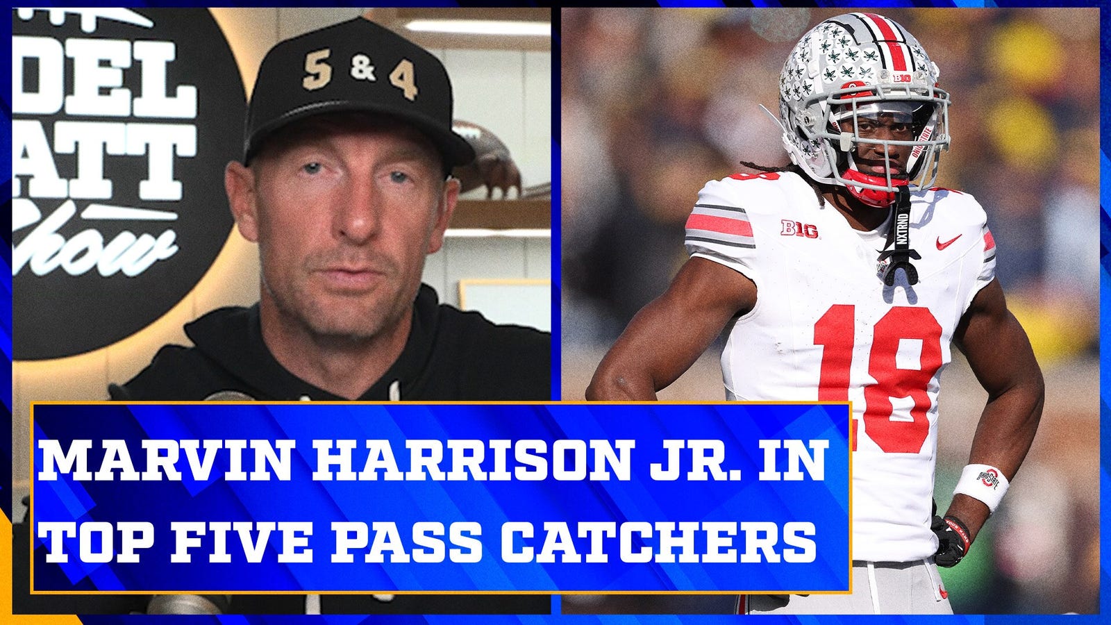 Marvin Harrison Jr. & Brock Bowers in Klatt’s top pass catchers in 2024 NFL Draft