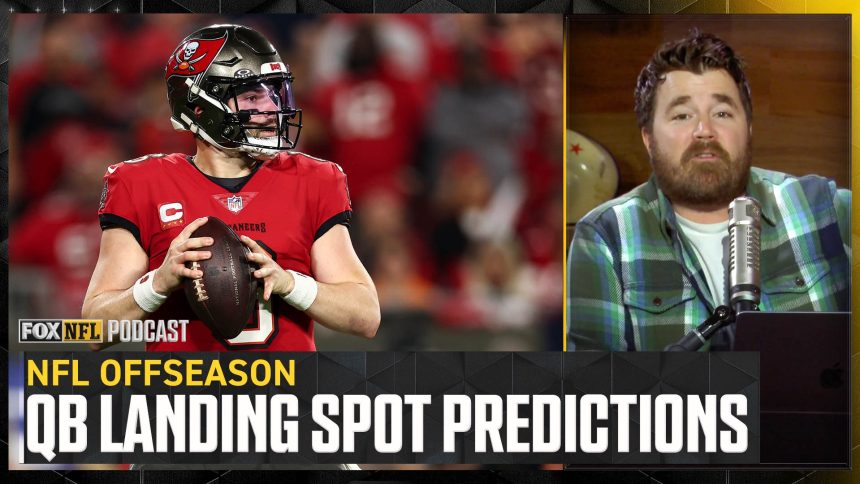 QB Landing spots ft. Baker Mayfield, Caleb Williams, Russell Wilson & more | NFL on FOX Pod