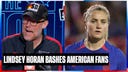 Reacting to Lindsey Horan: 'American soccer fans aren’t smart' | SOTU