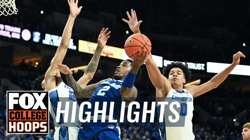 Seton Hall Pirates vs. No. 12 Creighton Blue Jays Highlights | CBB on FOX