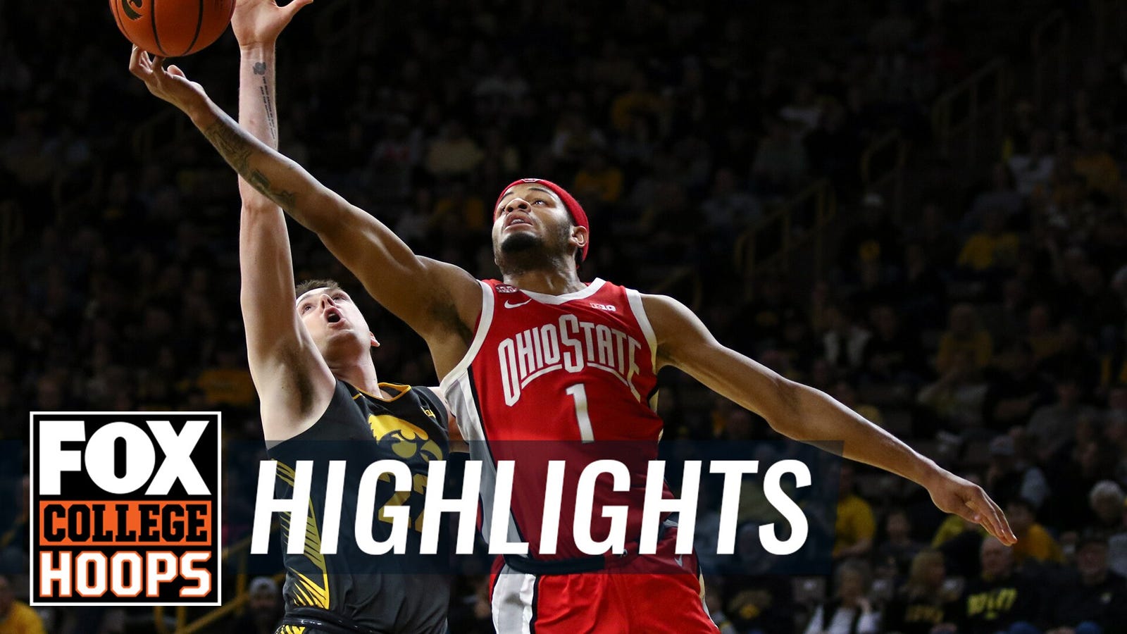 Ohio State Buckeyes vs. Iowa Hawkeyes Highlights | CBB on FOX