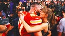 Travis Kelce, Taylor Swift party and sing together following Chiefs' Super Bowl win