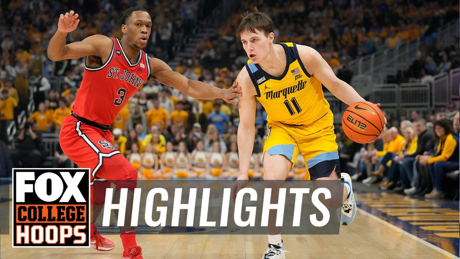 No. 7 Marquette Golden Eagles vs. St. John's Red Storm Highlights