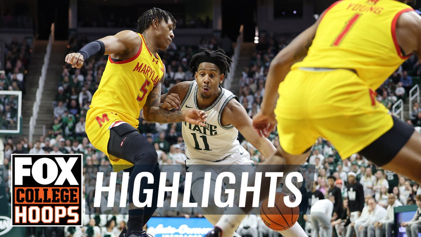 Maryland Terrapins vs. Michigan State Spartans Highlights