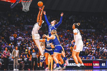 Angel Reese's double-double lifts LSU over MTSU 83-56 in NCAA Tournament's 2nd round