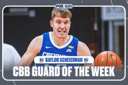 Army National Guard of the Week: Baylor Scheierman looks to make 'special run' in March