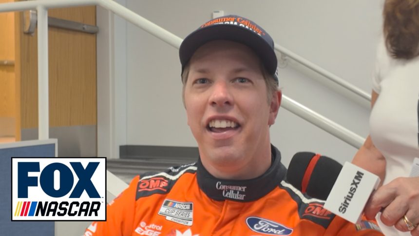 Brad Keselowski speaks on the Chris Buescher tire appeal and what it takes to get replacements ready | NASCAR on FOX