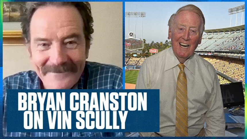 Bryan Cranston on where he was for Kirk Gibson's home run, what Vin Scully meant to him & more