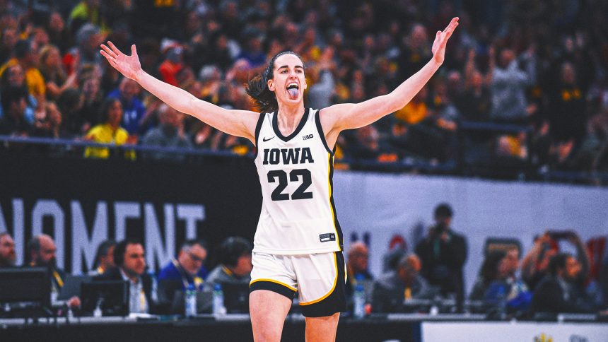 Caitlin Clark breaks Steph Curry's NCAA record for 3s in a season as Iowa beats Penn State in Big Ten tourney