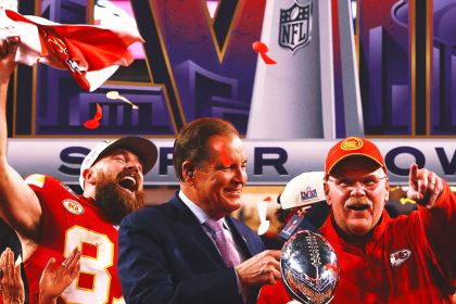 Chiefs HC Andy Reid says reaction to Super Bowl incident with Travis Kelce 'overblown'