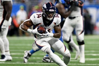 Courtland Sutton reacts to Broncos-Browns trade on social media