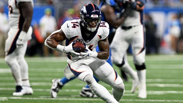 Courtland Sutton reacts to Broncos-Browns trade on social media