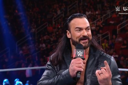 Drew McIntyre trolls Houston crowd, “Say what if you’re glad I took out CM Punk.” | WWE on FOX