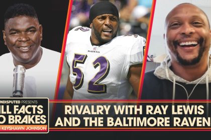 Eddie George revisits Titans rivalry with Ray Lewis & Ravens | All Facts No Brakes