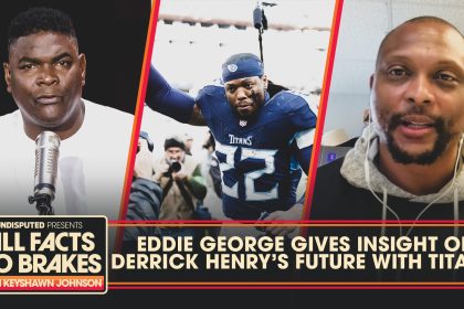 Eddie George shares insight on Derrick Henry’s future with Titans | All Facts No Brakes