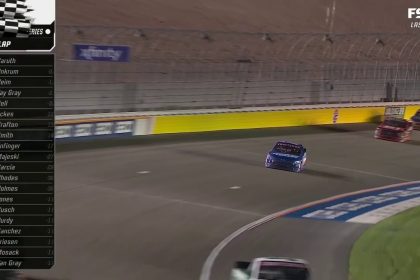 FINAL LAPS: Rajah Caruth wins the Victoria's Voice Foundation 200 to secure his FIRST Truck Series win | NASCAR on FOX