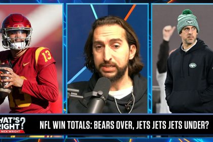 Gambling Goldilocks: Bears win over 9 wins, take Chargers 8.5 wins, don't buy Jets | What’s Wright?