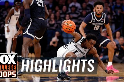 Georgetown Hoyas vs Providence Friars 2024 Big East Tournament Highlights | CBB on FOX