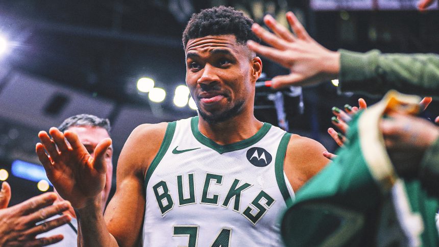 Giannis Antetokounmpo diagnosed with left Achilles tendinitis, won't play vs. Clippers