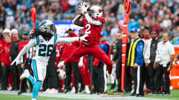 How Cardinals WR Marquise Brown's free agency value improved after franchise tag deadline