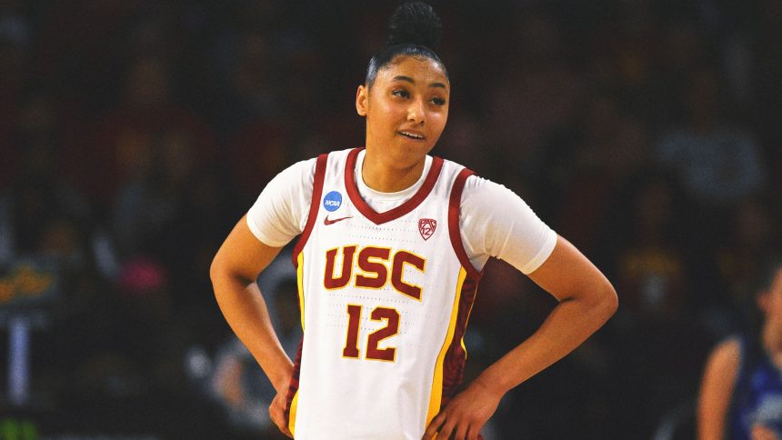 JuJu Watkins scores 23 points in NCAA Tournament debut as USC wins 87-55