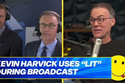 Kevin Harvick on using “lit” during NASCAR broadcast | Harvick Happy Hour