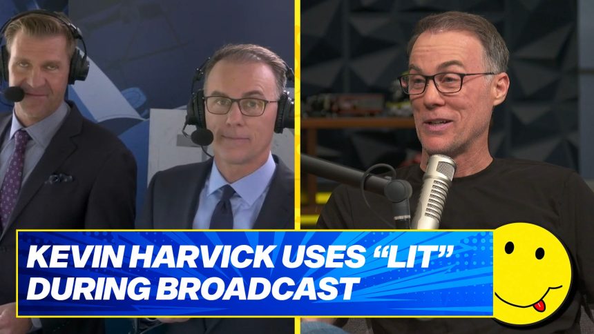 Kevin Harvick on using “lit” during NASCAR broadcast | Harvick Happy Hour