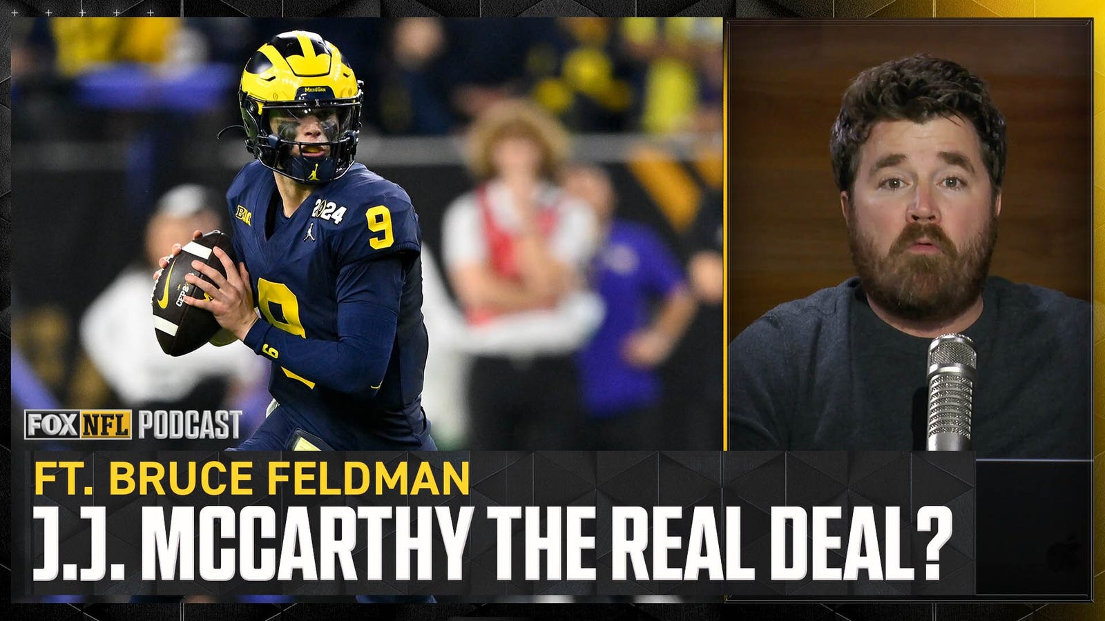 Will NFL teams regret passing on J.J. McCarthy in NFL draft? Bruce Feldman tells you what he thinks