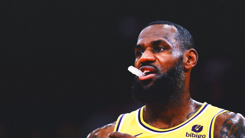 Lakers rule out LeBron James for Bucks showdown due to ankle injury