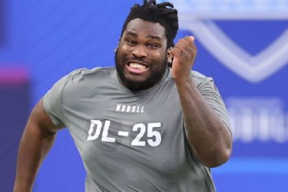 Maximum effort leads to intense faces at the NFL combine