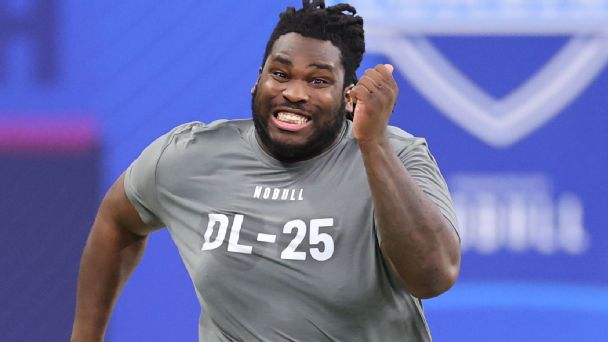 Maximum effort leads to intense faces at the NFL combine