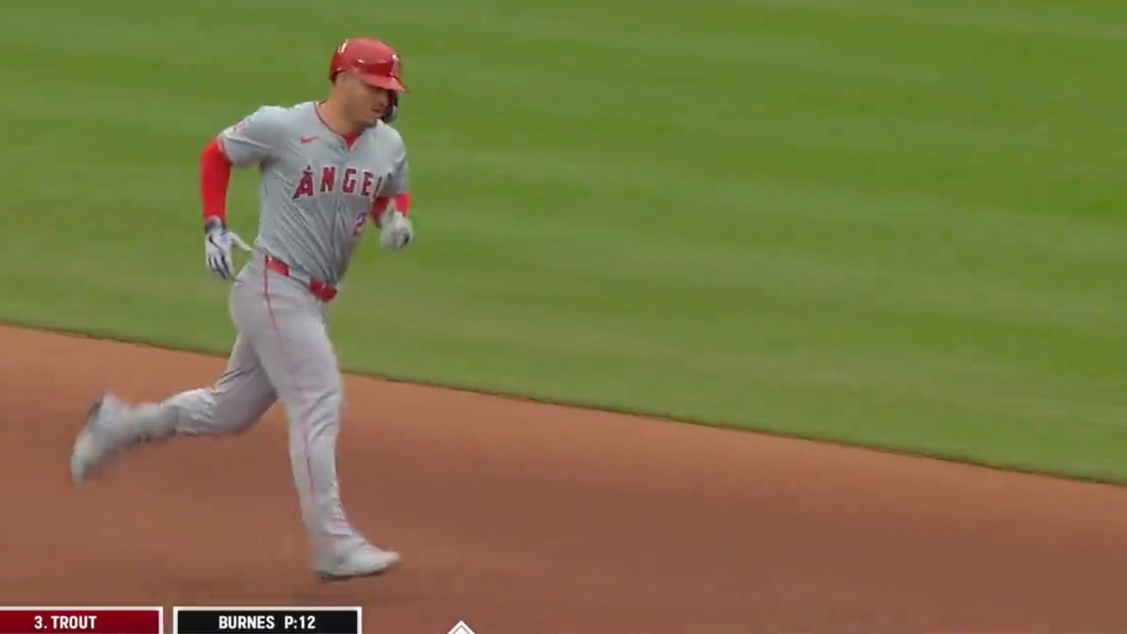 Angels' Mike Trout launches first home run of Opening Day