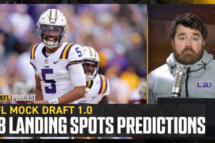 NFL Mock Draft: QB Landing spots ft. Jayden Daniels, Caleb Williams and Drake Maye | NFL on FOX Pod