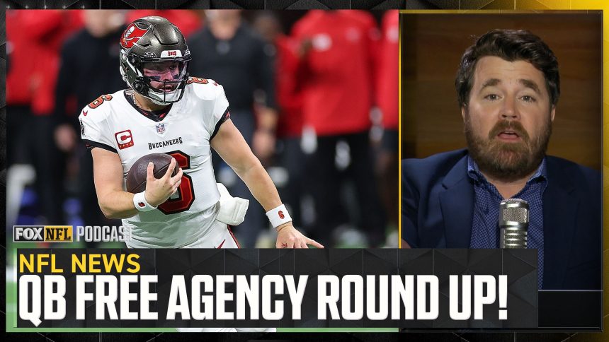 NFL QB free agency roundup ft. Baker Mayfield, Russell Wilson & Kirk Cousins | NFL on FOX Pod