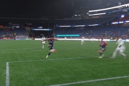 Nick Lima's GORGEOUS volley helps New England Revolution strike first vs. LD Alajuelense