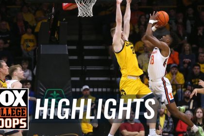 No. 12 Illinois Fighting Illini vs. Iowa Hawkeyes Highlights | CBB on FOX