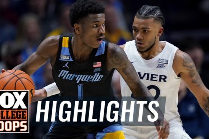 No. 8 Marquette Golden Eagles vs. Xavier Musketeers Highlights | CBB on FOX