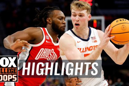 Ohio State Buckeyes vs. Illinois Fighting Illini 2024 Big Ten Tournament Highlights | CBB on FOX