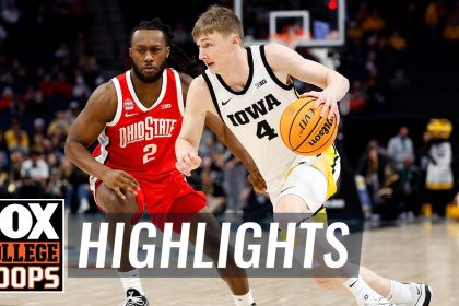 Ohio State Buckeyes vs. Iowa Hawkeyes 2024 Big Ten Tournament Highlights | CBB on FOX