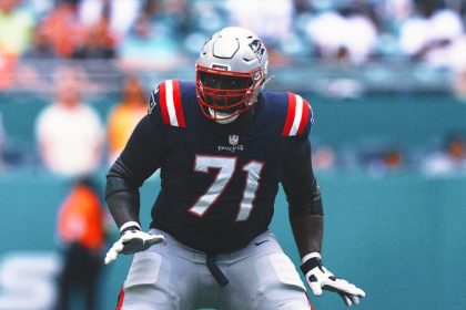 OL Mike Onwenu reportedly agrees to re-sign with Patriots on three-year deal