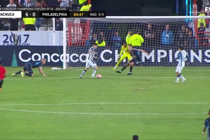 Pachuca's Alán Ernesto and Bautista Gutiérrez connect for an impressive goal to grab 6-0 lead vs. Philadelphia